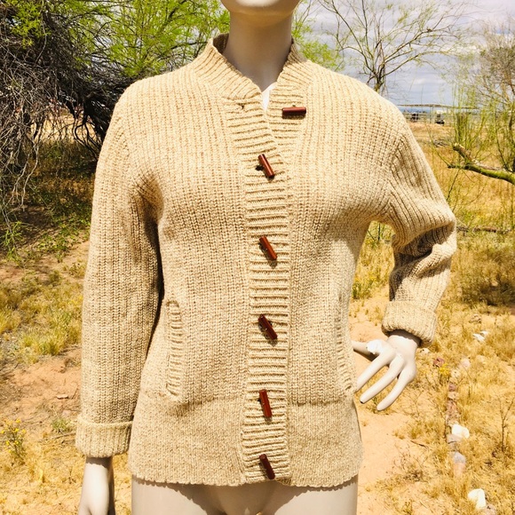 Vintage Sweaters - VTG Knockabouts by Pendleton Knit Toggle Sweater